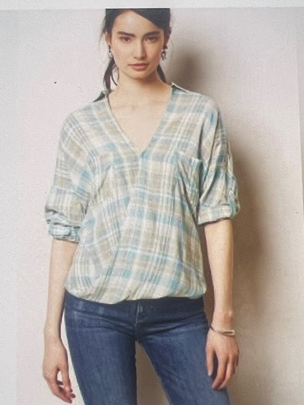 Anthropologie Holding Horses Wild acre Shirt